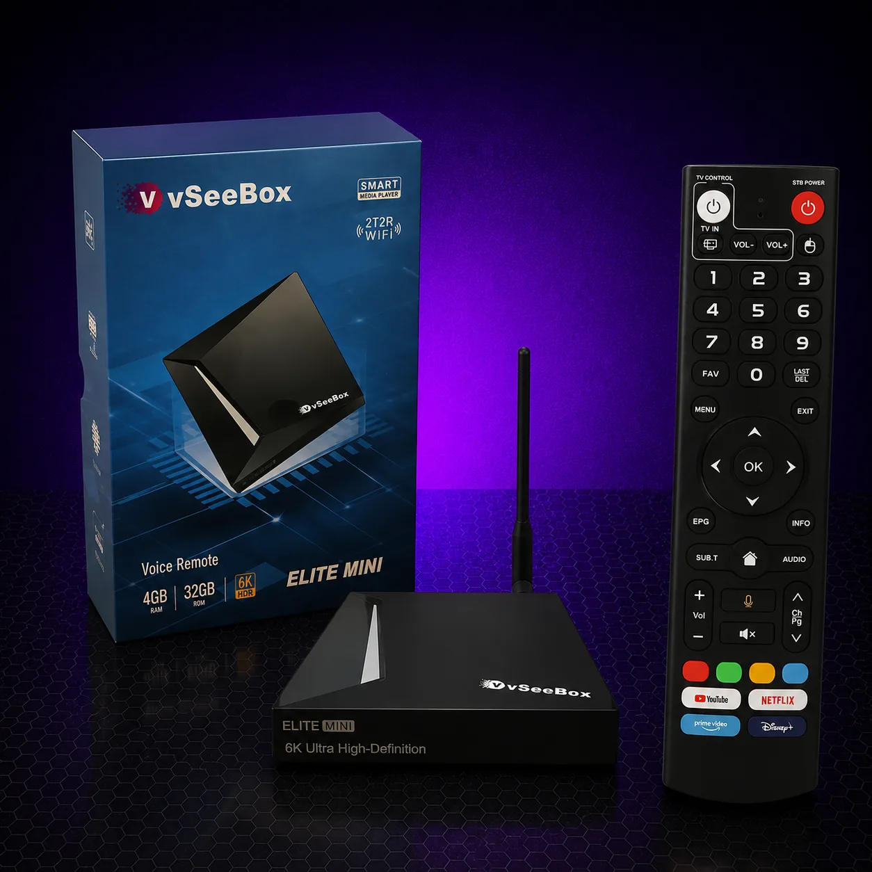 Elite Mini 📦 Box & Remote