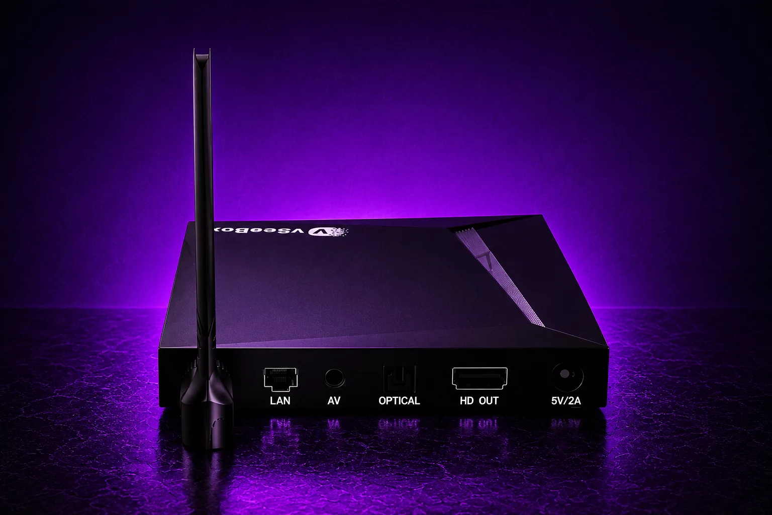 V6 Pro — Rear Ports